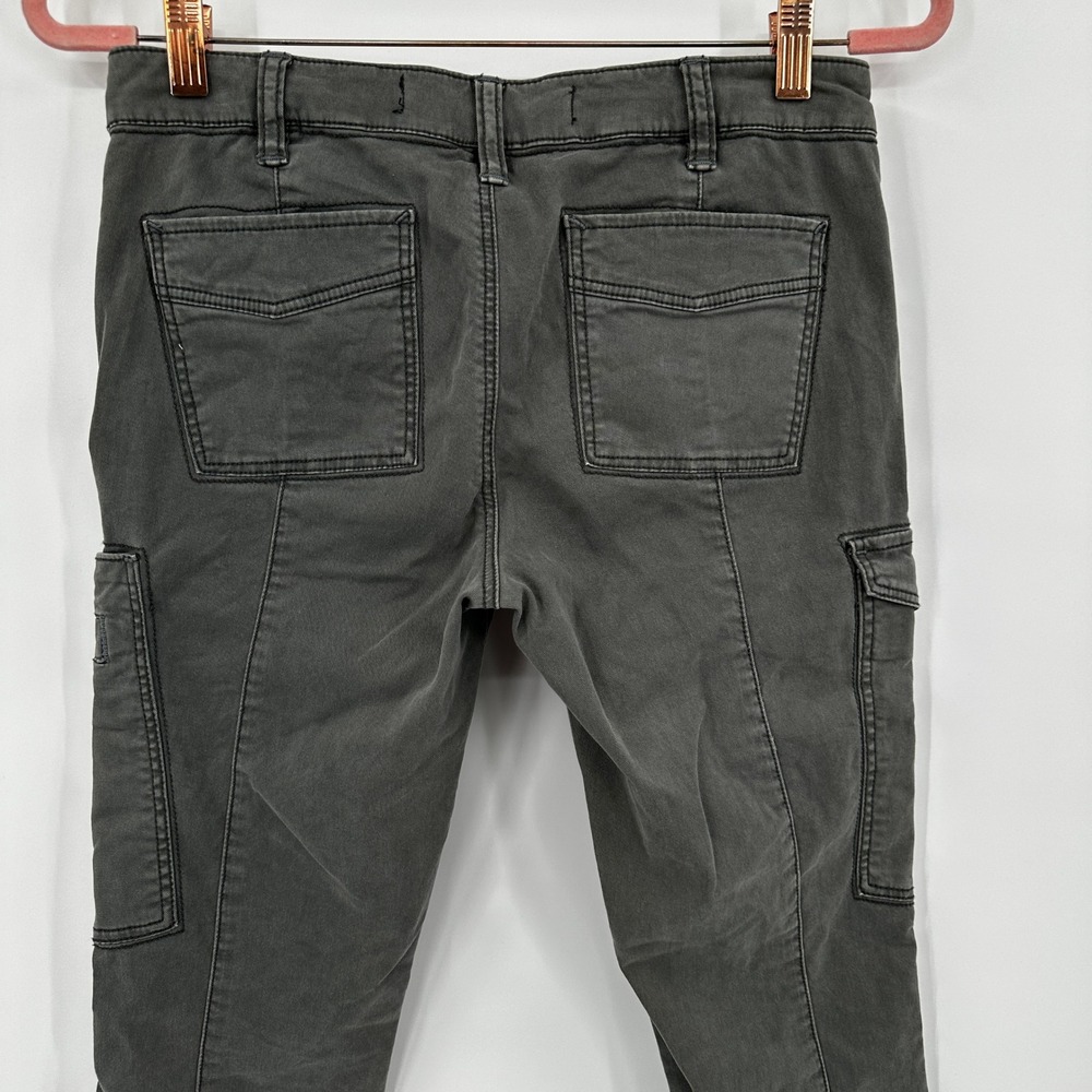 Daughters of the Liberation Cargo‎ Pants Olive Green Utility Style Women Size 26 - Picture 8 of 12